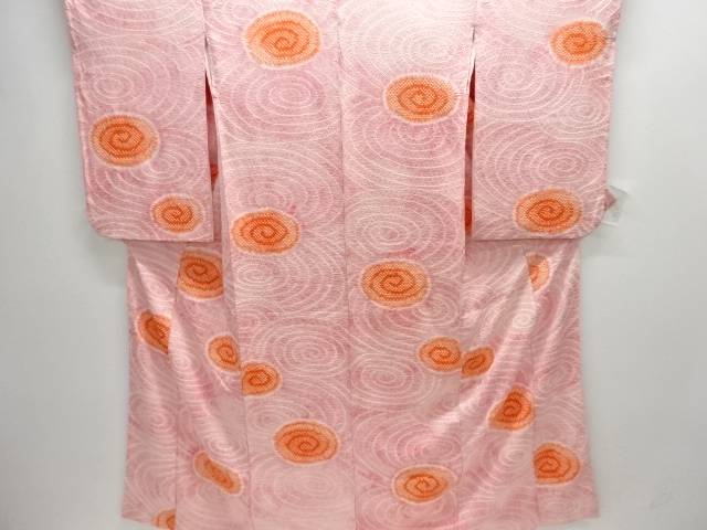 JAPANESE KIMONO / KOMON / SHIBORI / SPIRAL